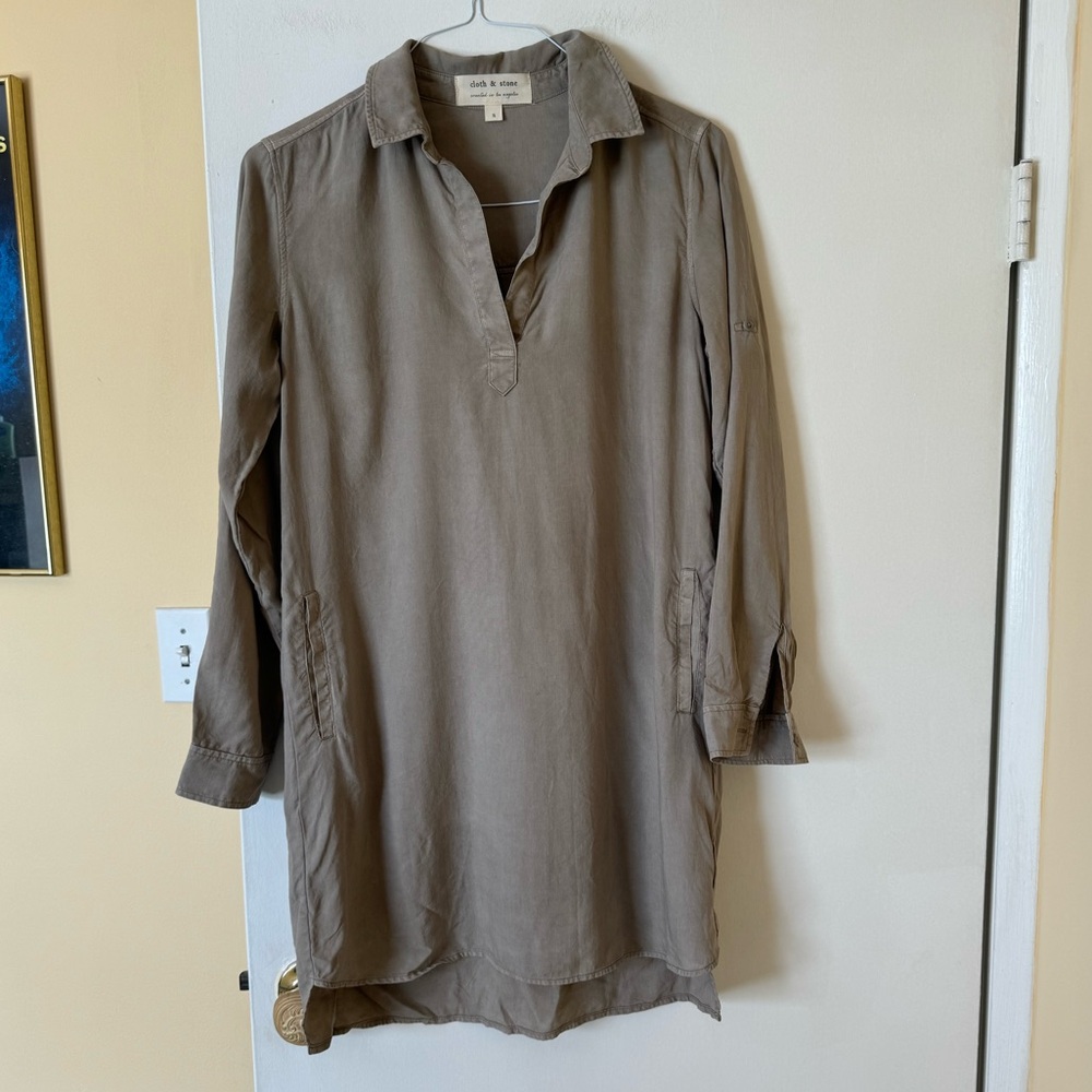 CLOTH & STONE shirt dress - size S - EUC